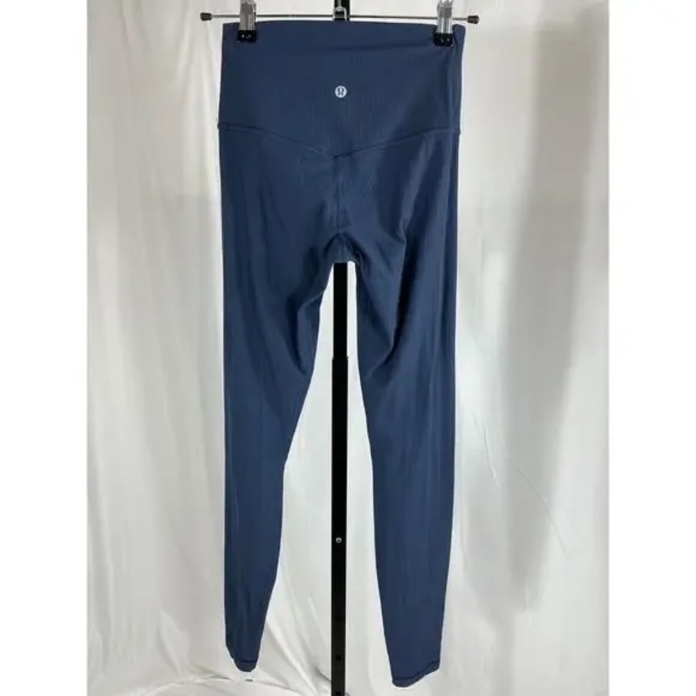Lululemon Align High-Rise Ribbed Pant 28" TRUE NAVY Size 4 NWOT - Picture 7 of 7